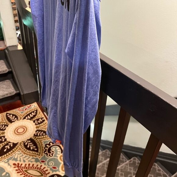 Men’s  Blue Long Sleeve Tee Shirt Elevation Worship Size Medium #340 - Picture 3 of 4